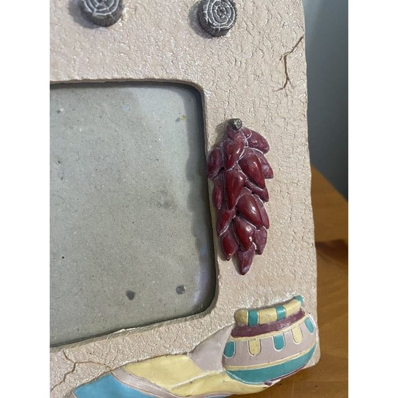 Southwestern Cactus 3D Resin Photo Picture Frame Landscape Horizontal - Picture 3 of 4